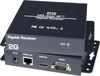 HDMI over Gigabit IP Extender - Extend signal up to 1,000 feet